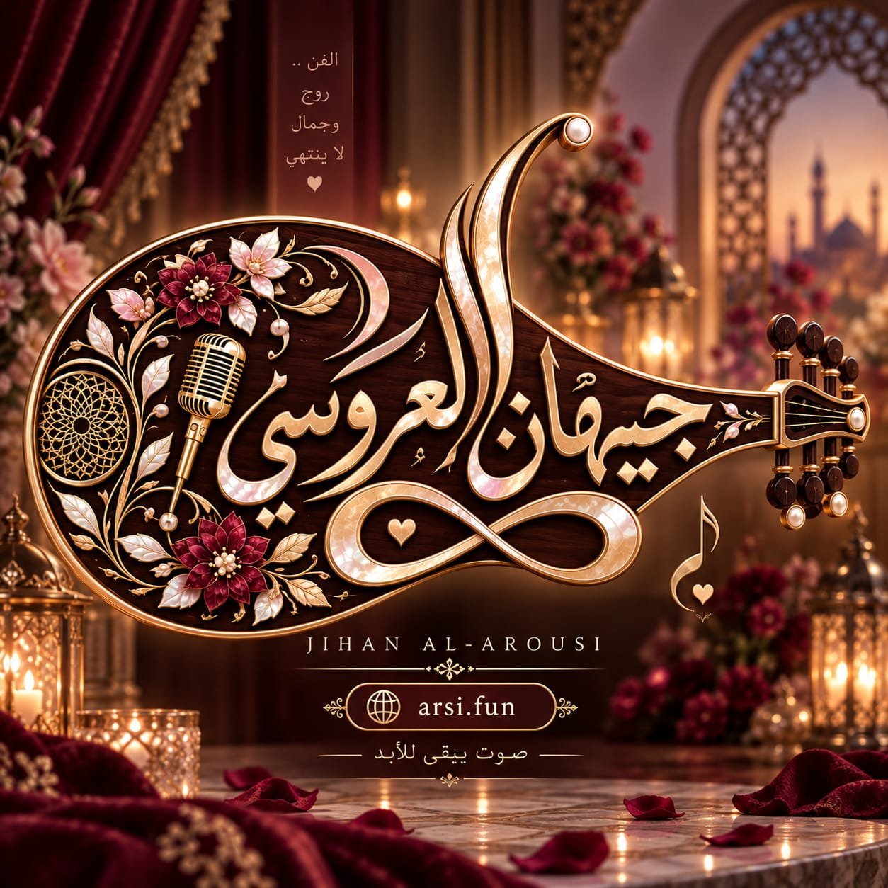 شعار الفنانة جيهان وانجيلا
